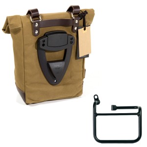 Bolsa de lona 10l-14l + bmw ce 02 chasis izquierdo