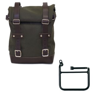 Bolsa de lona 10l-14l + bmw ce 02 chasis izquierdo
