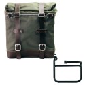 Alforja scram en lona 22l-30l + bmw ce 02 chasis izquierdo