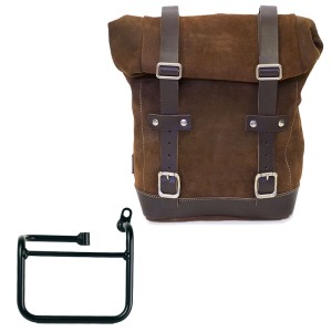 Bolsa de cuero 10l-14l + bmw ce 02 marco derecho