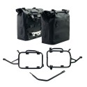 Dos bolsas laterales khali de tpu de 35l - 45l + par de placas de aluminio + marcos de alforjas de aluminio para bmw f900gs