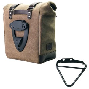 Bolso lateral scram en serraje 22l-30l + husqvarna 125-250-401 (2024 en adelante) chasis izquierdo