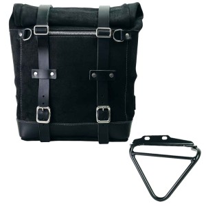 Bolso lateral scram en serraje 22l-30l + husqvarna 125-250-401 (2024 en adelante) chasis izquierdo