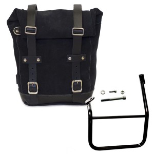 Bolso lateral en serraje + estructura caballero sx