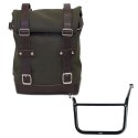 Bolsa de lona 10l-14l + chasis moto guzzi v85 tt (2024 en adelante) izquierdo