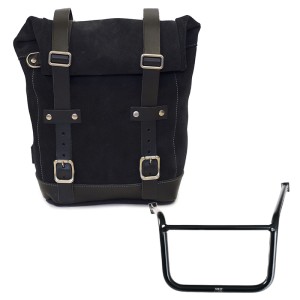 Bolsa de cuero 10l-14l + chasis moto guzzi v85 tt (2024 en adelante) izquierdo