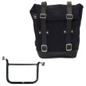 Bolsa de cuero 10l-14l + chasis moto guzzi v85 tt (2024 en adelante) derecha