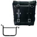 Bolso lateral scram en serraje 22l-30l + chasis moto guzzi v85 tt (2024 en adelante) derecha