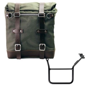 Alforja scram en lona 22l-30l + bmw f900gs bastidor izquierdo