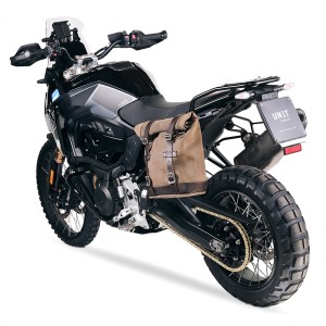 Bolsa de cuero 10l-14l + bmw f900gs bastidor izquierdo