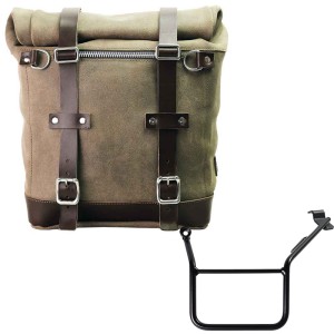 Bolso lateral scram en serraje 22l-30l + bmw f900gs bastidor izquierdo