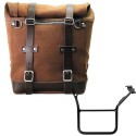 Bolso lateral scram en serraje 22l-30l + bmw f900gs bastidor izquierdo