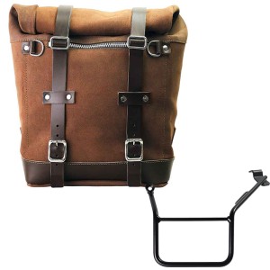 Bolso lateral scram en serraje 22l-30l + bmw f900gs bastidor izquierdo