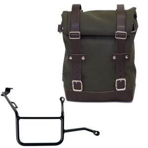 Bolsa de lona 10l-14l + bmw f900gs bastidor derecho