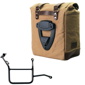 Alforja scram en lona 22l-30l + bmw f900gs bastidor derecho