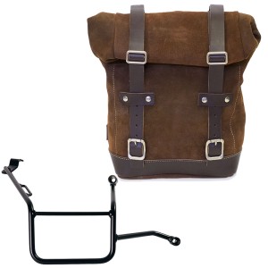 Bolsa de cuero 10l-14l + bmw f900gs bastidor derecho