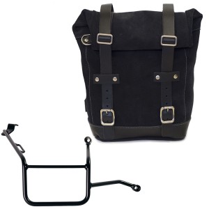 Bolsa de cuero 10l-14l + bmw f900gs bastidor derecho