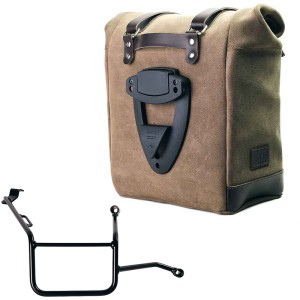 Bolso lateral scram en serraje 22l-30l + bmw f900gs bastidor derecho