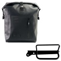Bolso lateral khali de tpu + bastidor izquierdo royal enfield