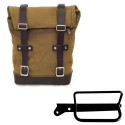 Bolsa de lona 10l-14l + bastidor izquierdo royal enfield hunter 350