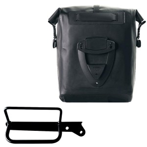 Bolso lateral khali de tpu + bastidor derecho royal enfield