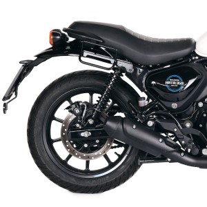 Alforja scram en lona 22l-30l + bastidor derecho royal enfield hunter 350