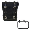Bolsa de lona 10l-14l + bmw r12 g/s bastidor izquierdo