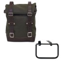 Bolsa de lona 10l-14l + bmw r12 g/s bastidor izquierdo
