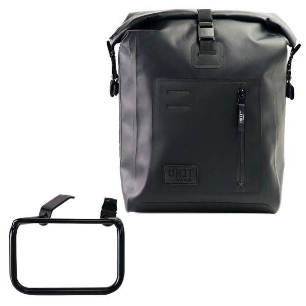 Bolso lateral khali de tpu + bmw r12 g/s bastidor derecho
