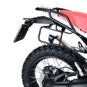 Portabolsa de aluminio con frontal ajustable de hypalon y enganche rápido + bmw r12 g/s bastidor derecho