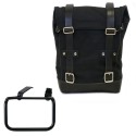 Bolsa de lona 10l-14l + bmw r12 g/s bastidor derecho