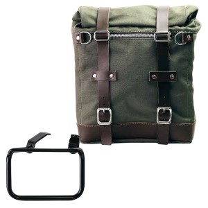 Alforja scram en lona 22l-30l + bmw r12 g/s bastidor derecho