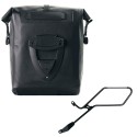 Bolsa lateral khali tpu + cuadro izquierdo para triumph bonneville bobber