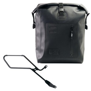 Bolso lateral khali de tpu + marco derecho de la triumph bonneville bobber