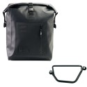 Bolso lateral khali de tpu + chasis honda gb350s izquierdo