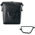 Bolso lateral khali de tpu + chasis honda gb350s izquierdo
