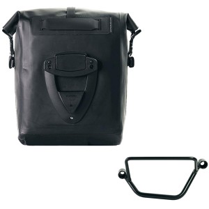 Bolso lateral khali de tpu + chasis honda gb350s izquierdo