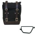 Bolsa de lona 10l-14l + chasis honda gb350s izquierdo