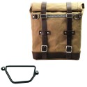 Alforja scram en lona 22l-30l + chasis honda gb350s derecho