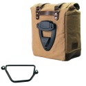 Alforja scram en lona 22l-30l + chasis honda gb350s derecho