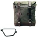 Alforja scram en lona 22l-30l + chasis honda gb350s derecho
