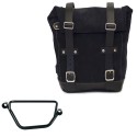 Bolsa de cuero 10l-14l + chasis honda gb350s derecho