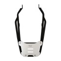 Portaequipajes trasero negro con asideros para el pasajero triumph scrambler 1200 x y xe.