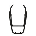 Portaequipajes trasero negro con asideros para el pasajero triumph scrambler 1200 x y xe.