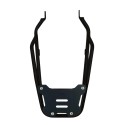 Portaequipajes trasero negro con asideros para el pasajero triumph scrambler 1200 x y xe.