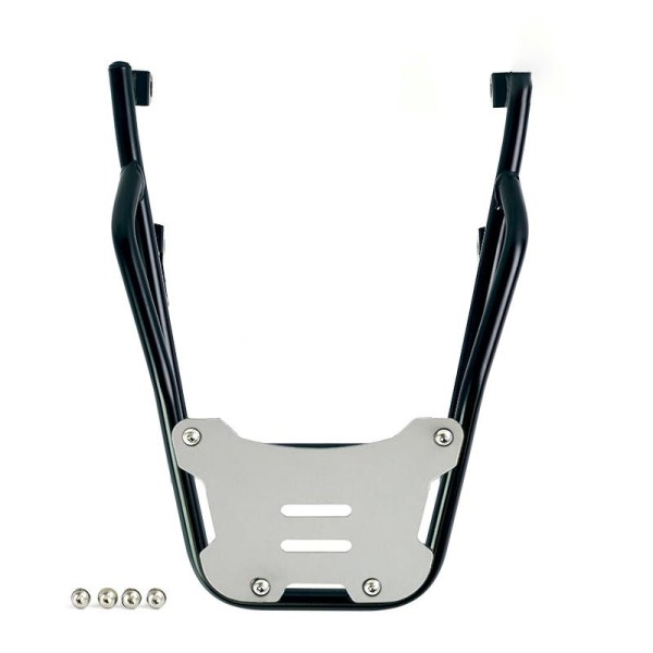 Portaequipajes trasero con asas de pasajero honda cl (color negro)