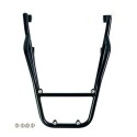 Portaequipajes trasero con asas de pasajero honda cl (color negro)