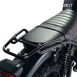 Portaequipajes trasero con asas de pasajero honda cl (color negro)