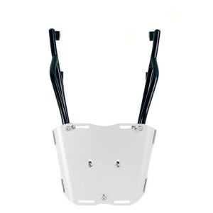 Portaequipajes trasero con asas de pasajero honda cl (color negro)