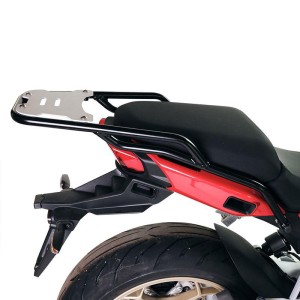 Portaequipajes trasero moto guzzi v100 mandello con asas de pasajero